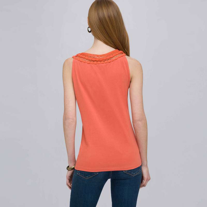 Cut Away Tank, Sundried Coral, large image number 1